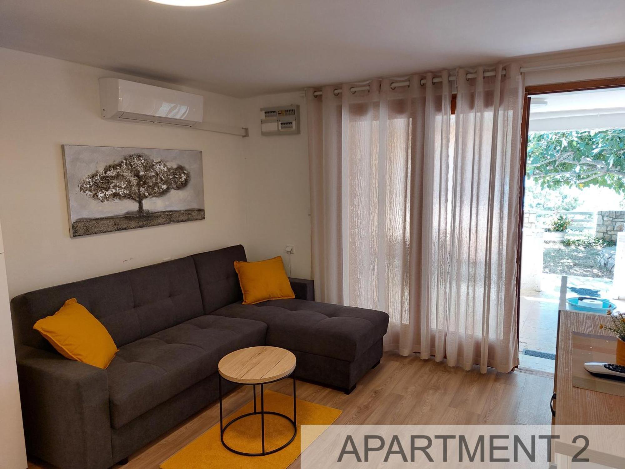 Apartmani Denis Stara Baška Exterior foto